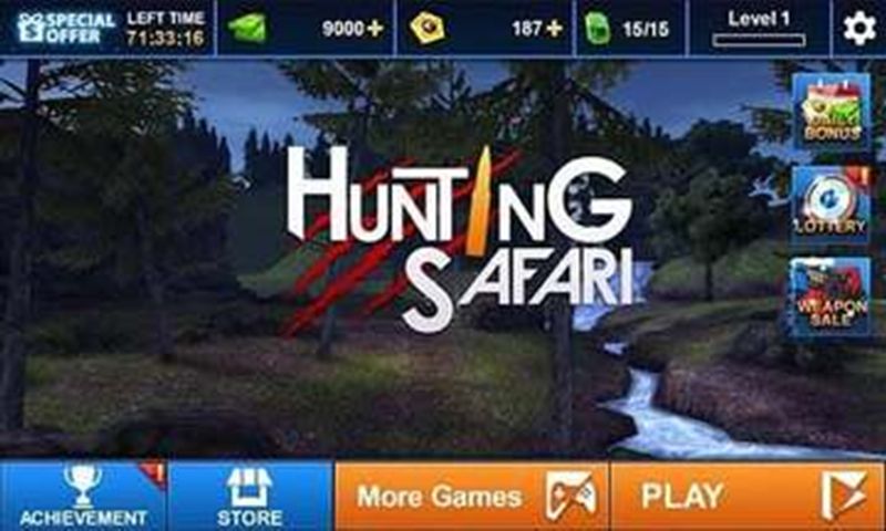 荒野狩獵手機游戲最新版（Hunting Safari）截圖2
