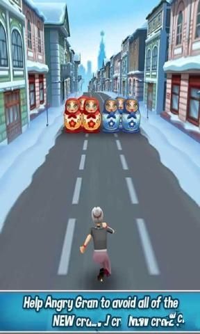 愤怒的老奶奶快跑安卓版游戏（Angry Gran Run）截图1: