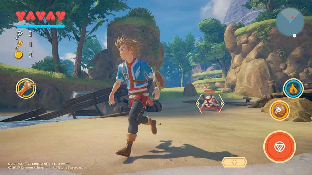 Oceanhorn 2手游中文版下載截圖2