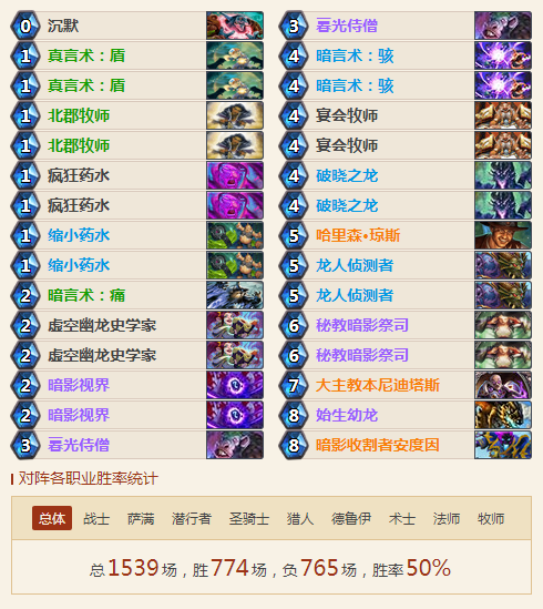 不一樣的龍牧 2018法術(shù)臟龍牧卡組推薦