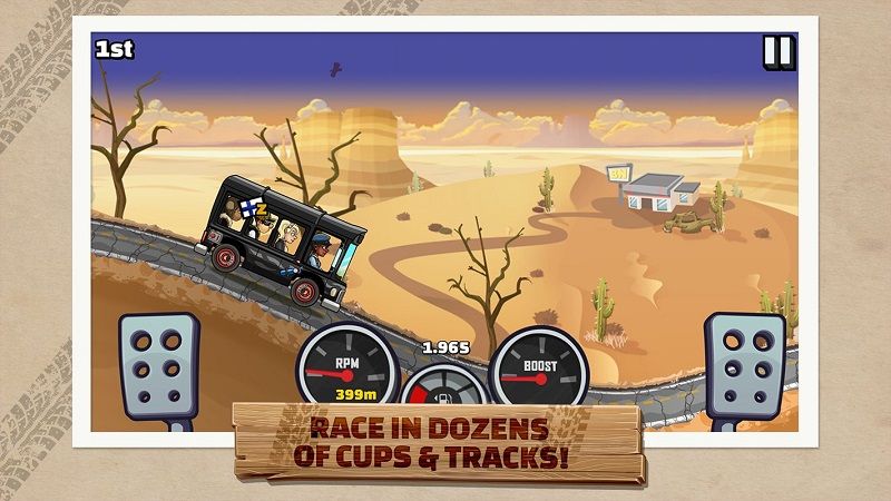 Hill Climb Racing 2安卓手游游戏下载截图2: