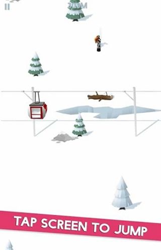 雪山急速滑雪手機游戲最新正版下載截圖2