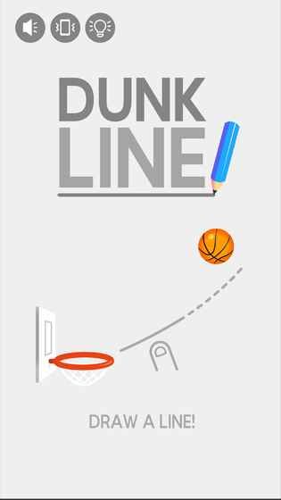 連線扣籃游戲安卓版下載（Dunk Line）截圖2