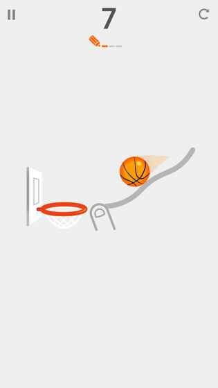 連線扣籃游戲安卓版下載（Dunk Line）截圖4