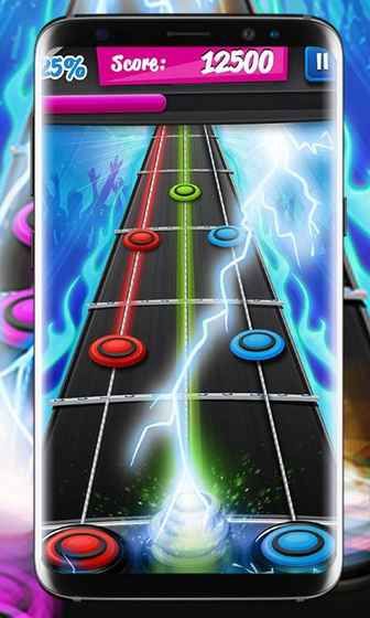 BTS吉他英雄游戲中文漢化版（BTS Guitar Hero）截圖3