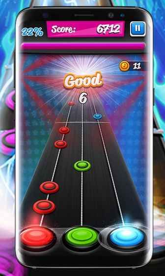 BTS吉他英雄游戲中文漢化版（BTS Guitar Hero）截圖4