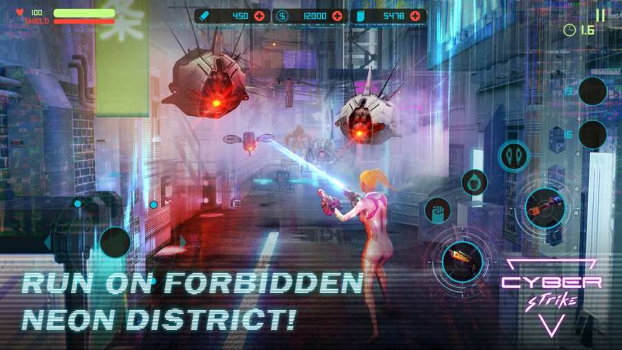 賽博追擊全武器完整中文漢化版（Cyber Strike）截圖5