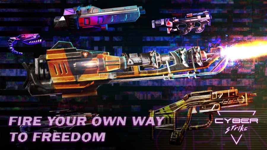 賽博追擊全武器完整中文漢化版（Cyber Strike）截圖4
