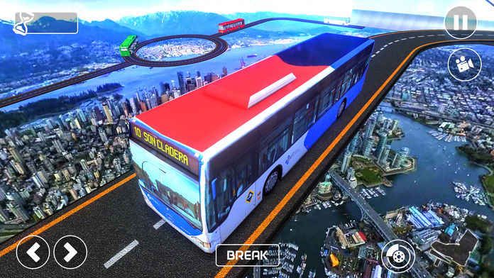 瘋狂的特技公交車行駛辛無廣告游戲最新正式版下載截圖2