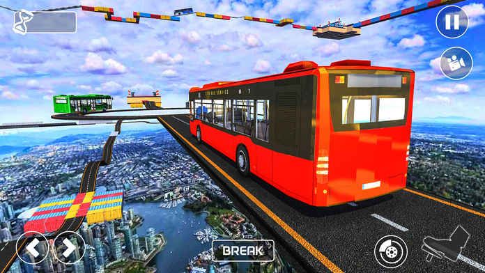 瘋狂的特技公交車行駛辛無廣告游戲最新正式版下載截圖1