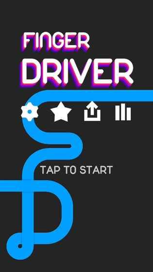 抖音指尖開車手機(jī)游戲最新版（Finger Driver）截圖3