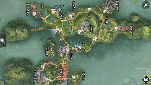 楚留香手游4月12日坐觀萬象打坐點(diǎn)匯總 4月12日打坐位置在哪里？