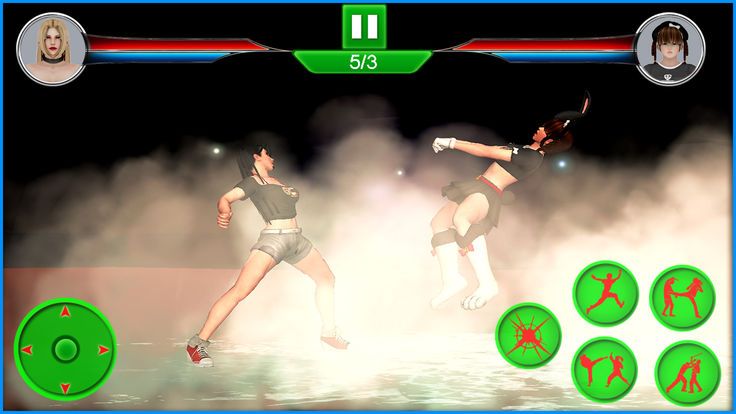 Lady Warrior Street Combat手機(jī)游戲最新版截圖2