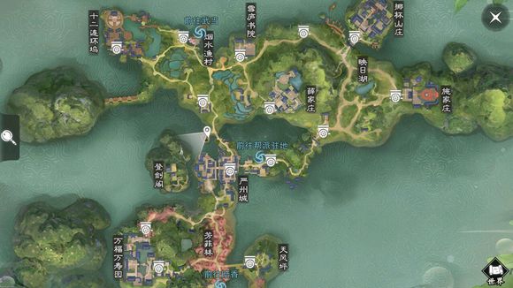楚留香手游4月13日坐觀萬象打坐點匯總 4月13日打坐位置在哪里？