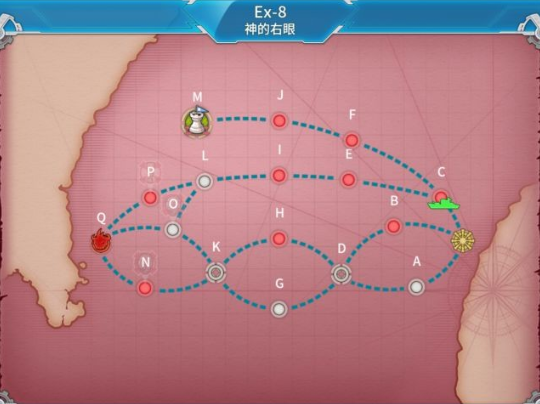 戰(zhàn)艦少女R所羅門之曉E8神的右眼怎么打？E8神的右眼思路配置解析