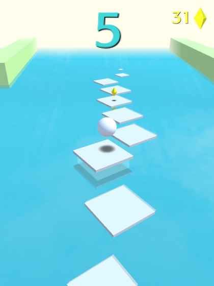 抖音小球跳一跳手機(jī)游戲最新版（Jump Forever）截圖6