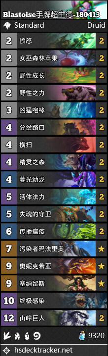 爐石傳說(shuō)女巫森林首日14套直播卡組搬運(yùn)