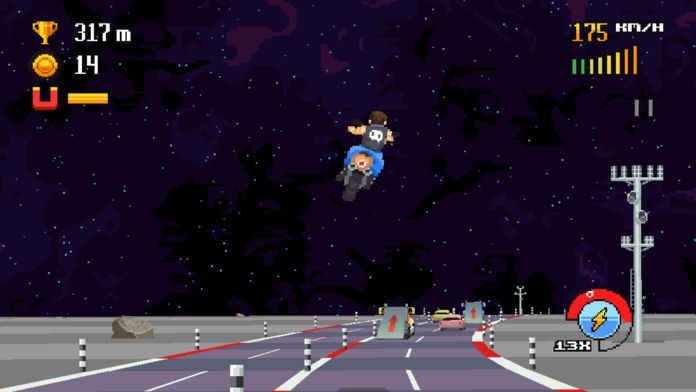 Retro Highway安卓中文最新版下載（復(fù)古公路賽）截圖4