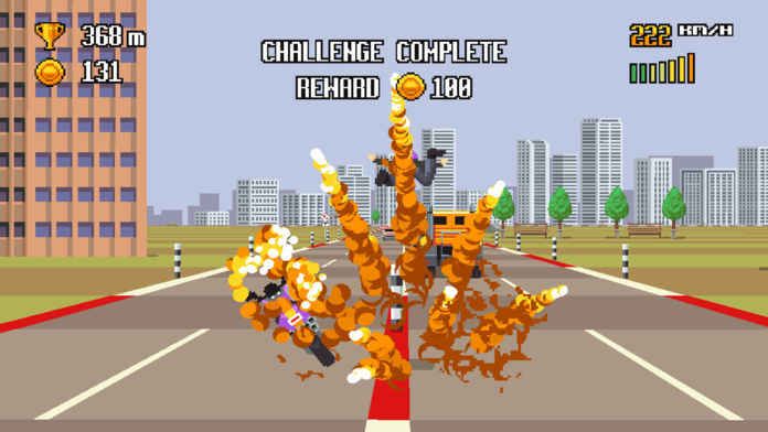 Retro Highway安卓中文最新版下載（復(fù)古公路賽）截圖2