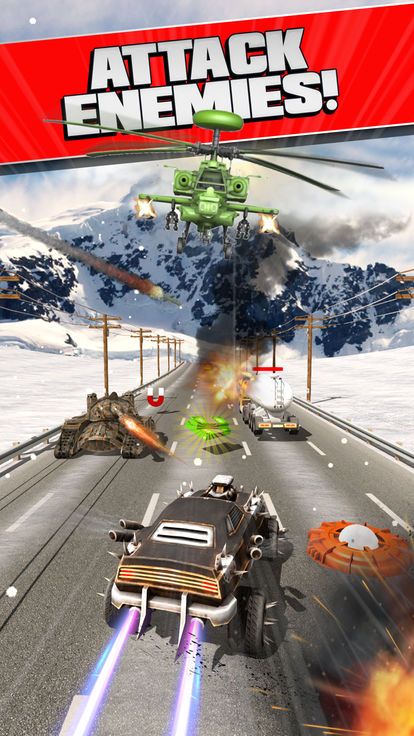 3D死亡之路巡回賽安卓版游戲截圖4