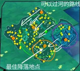 奇葩戰(zhàn)斗家降落點推薦，跳傘跳的好開局沒煩惱