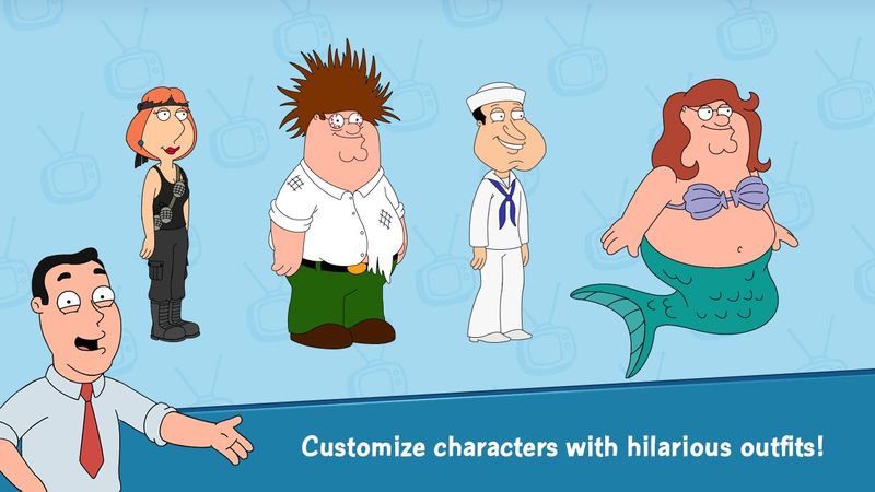 惡搞之家手機游戲中文漢化版（Family Guy The Quest for Stuff）截圖2