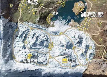 荒野行動颶風半島地圖詳情：颶風半島雪域攻略大全