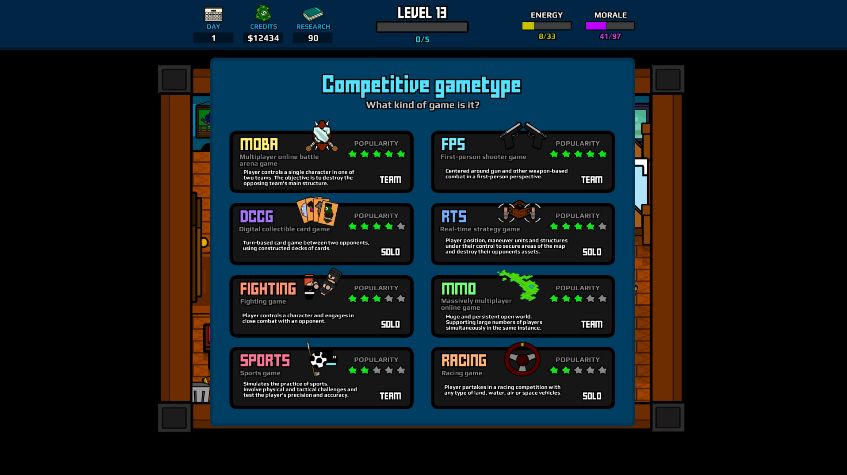 職業(yè)玩家大亨游戲漢化版中文(Gamer Career Tycoon)截圖4