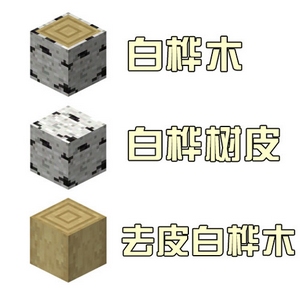 我的世界去皮木頭怎么得？有什么用？