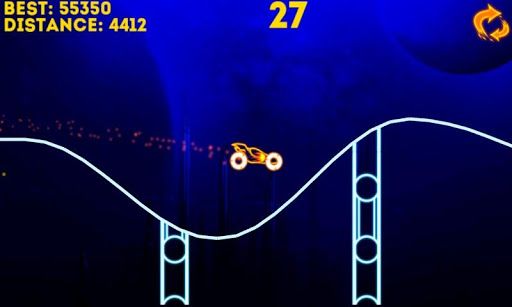 炫光飛車2抖音游戲中文中文版下載（Neon Racing 2）截圖3
