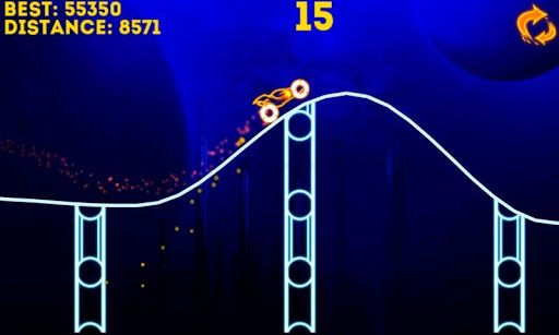 炫光飛車2抖音游戲中文中文版下載（Neon Racing 2）截圖4
