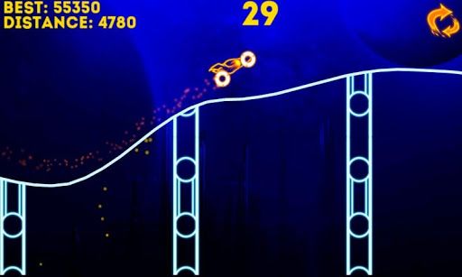 炫光飛車2抖音游戲中文中文版下載（Neon Racing 2）截圖2