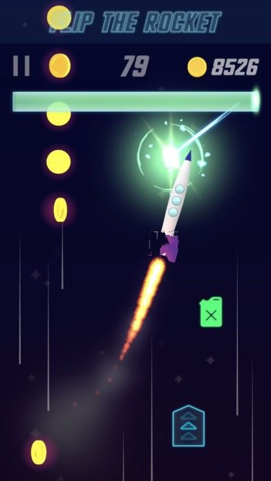 111%翻轉(zhuǎn)火箭手機(jī)中文游戲最新地址下載（Flip The Rocket）截圖1