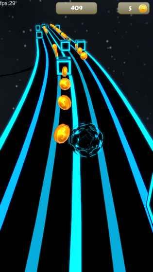 太空節(jié)奏球手機(jī)游戲最新版（Space Rush）截圖4
