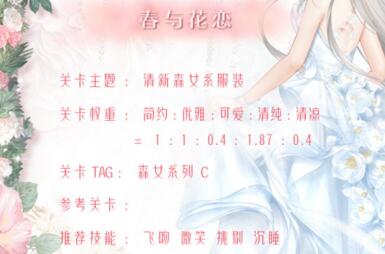 奇跡暖暖傾心回憶春與花戀怎么搭配？春與花戀搭配推薦