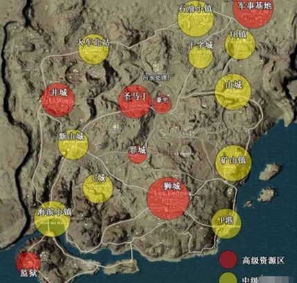 刺激戰(zhàn)場(chǎng)沙漠地圖物資豐富地域盤點(diǎn)：皮卡多、監(jiān)獄紛紛上榜