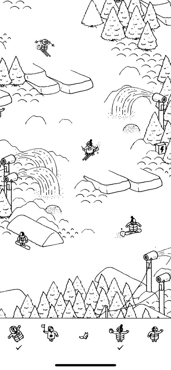 抖音尋找隱藏的小人手機游戲安卓版（Hidden Folks）截圖1
