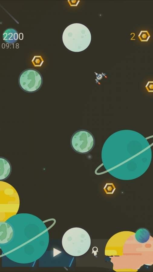 太空墜落M安卓中文版游戲(Space Fall)截圖2