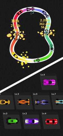 放置賽車游戲下載最新版(Idle Racing)截圖2