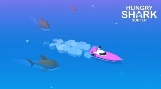 饥饿鲨鱼冲浪者游戏安卓版（Hungry Shark Surfer）截图3: