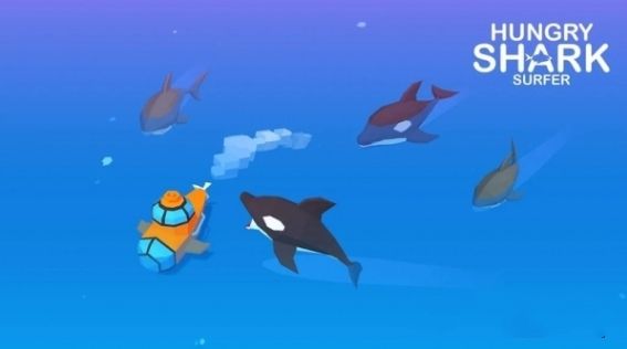 饥饿鲨鱼冲浪者游戏安卓版（Hungry Shark Surfer）截图2: