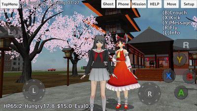 學(xué)園少女模擬器中文漢化版手游下載截圖1