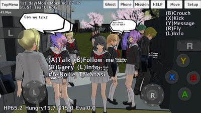學(xué)園少女模擬器中文漢化版手游下載截圖2