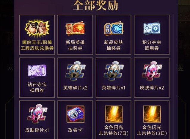 王者榮耀神秘寶藏活動介紹：嘻哈天王、職棒王牌免費抽取