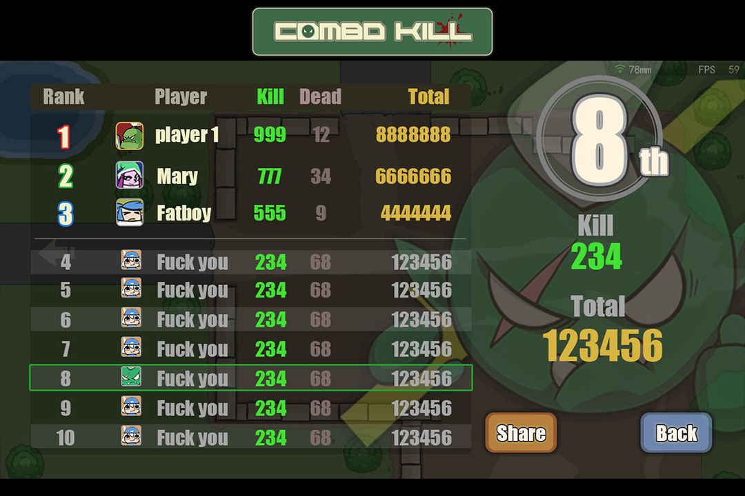 ComboKill手游正式版截圖5