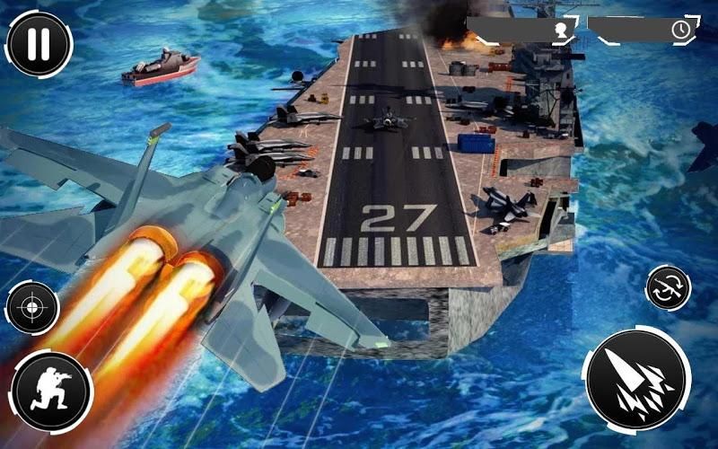海軍炮手射擊戰(zhàn)爭3D游戲全武器完整下載截圖2