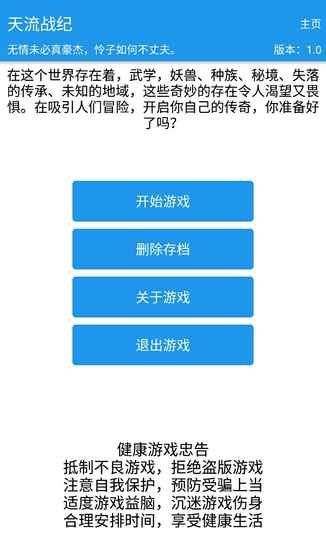 天流戰(zhàn)紀(jì)游戲MUD下載截圖4