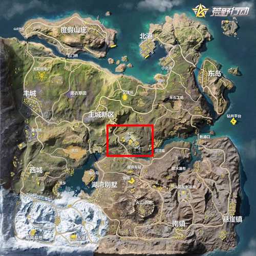 荒野行動(dòng)水廠地圖解析