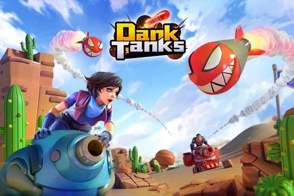 Dank坦克游戲安卓下載正式版（Dank Tanks）截圖5