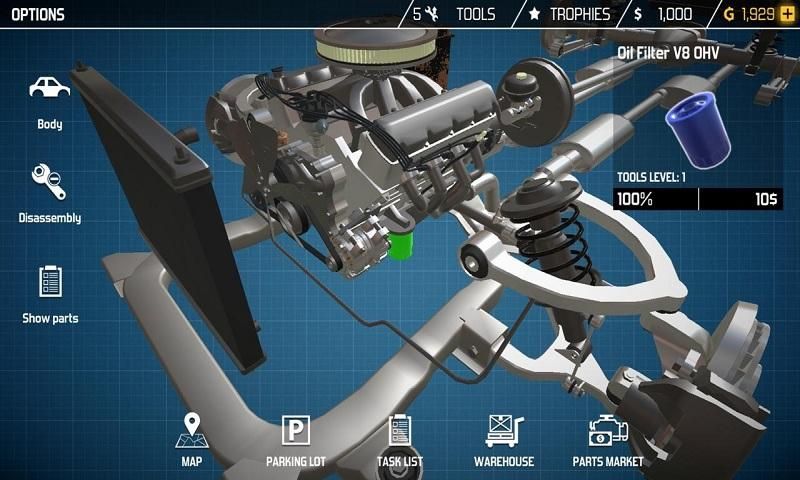 修車模擬器2019手機版游戲刷錢最新版下載截圖4